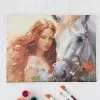 Връзка на доверието - Рисуване по номера - 50/40СМ. - Супер цена